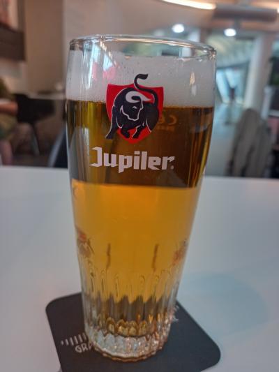 リエージュ　電車の待ち時間に