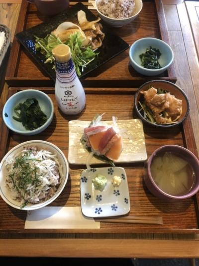 日替り定食ーしらす丼