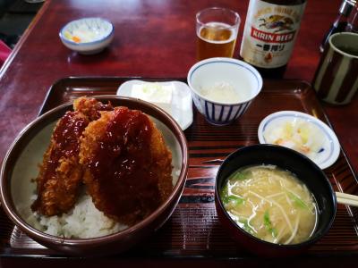 食べきれないほどのヒレソースカツ丼