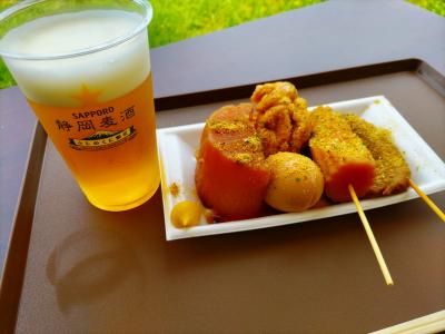 休日の昼下り、静岡おでんにビールはいかが？