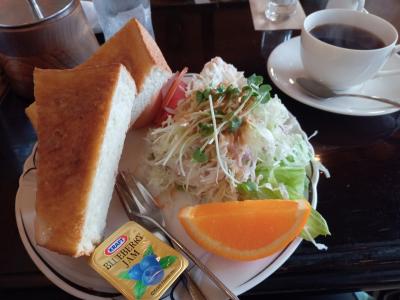 早朝出発にモーニング