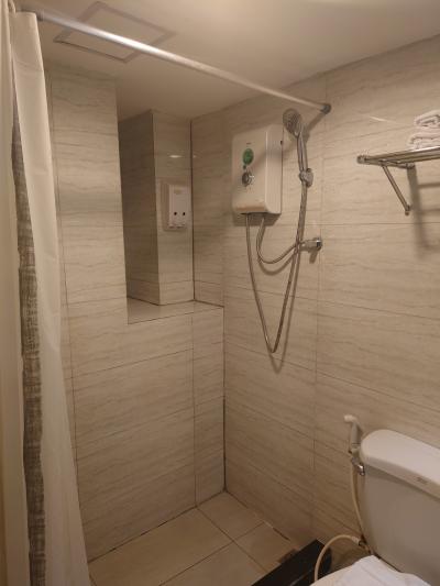 シャワーも問題なし