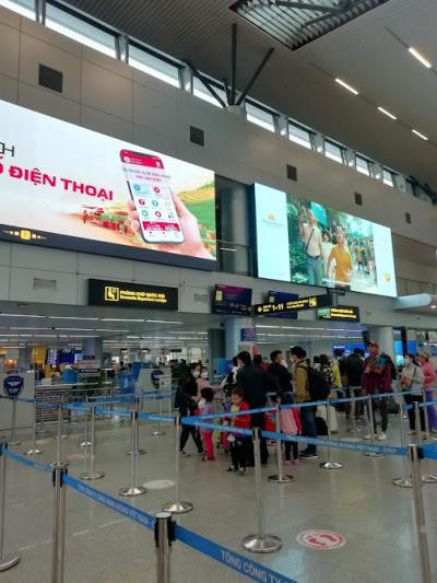 国内線ターミナル(domestic)はプライオリティパスで使えるラウンジは無し2023年1月