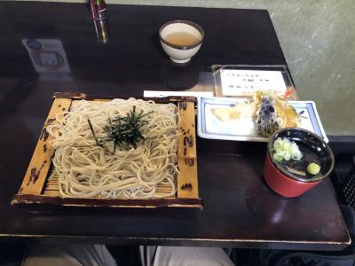 「おおもり」がない？ちょっと残念な蕎麦屋