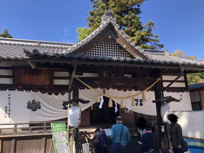 上田城の中にある神社