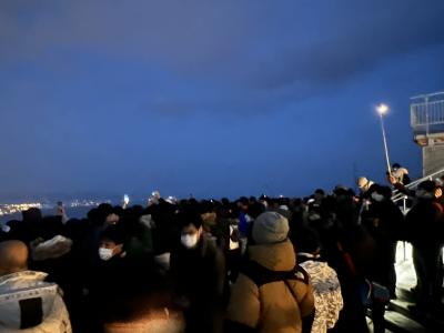 休日は？超大混雑！覚悟して！