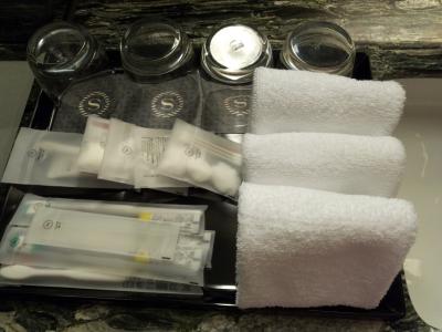 アメニティーは充実しています