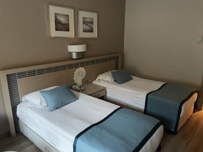 パムッカレの温泉付きホテル