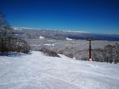 晴天時は絶景が拝めるコンパクトなスキー場(白樺高原国際スキー場)