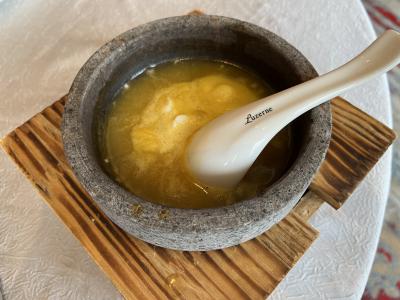 １for１のプロモ中だったロブスタースープ