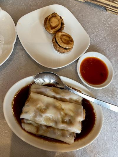 アワビのパイがとっても美味しかったです