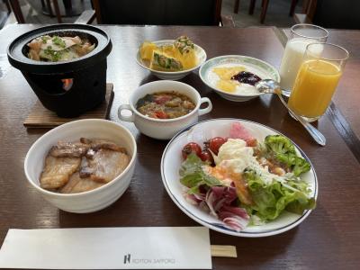 豚丼スープカレー美味しかった