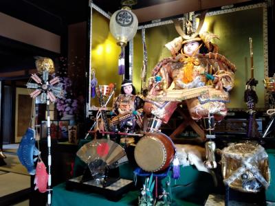 五月人形の展示