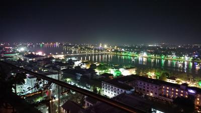 屋上から夜景をみることもできます。