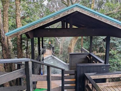 おもむきある露天風呂