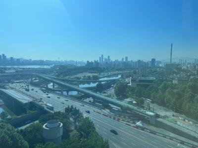 14階の部屋からの眺め