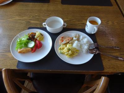バイキングの朝食