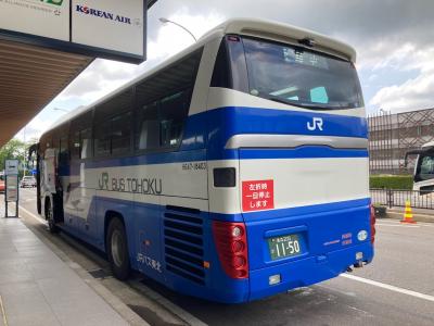 青森空港とJR青森駅を結ぶ空港バス！車窓からの景色もナイスです