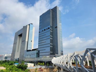 この通路が完成すれば快適