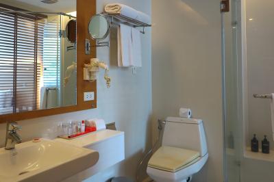 バスルームも明るくて良いです