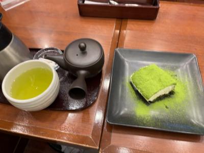 抹茶がたっぷり、抹茶ティラミス