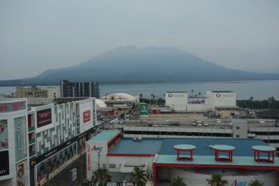 大浴場があり、桜島が正面に見えるホテル！