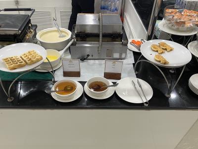 朝食に鯛焼き？発見