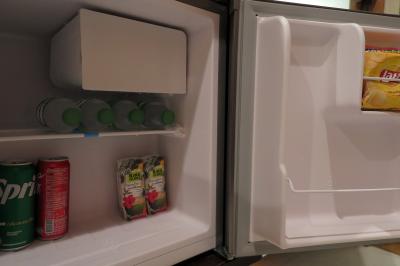 無料のミニバー付きです