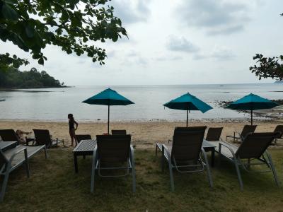 ホテルのビーチ