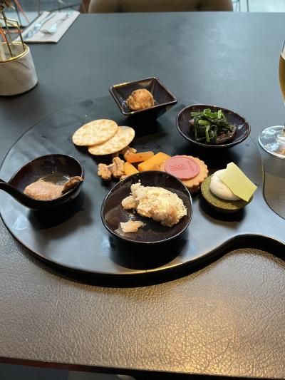 カクテルタイムのカナッペ