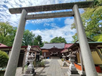 千秋公園内にある八幡秋田神社は秋田藩最後の藩主　佐竹義堯を祀る神社