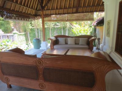 コウモリの糞まみれの屋外