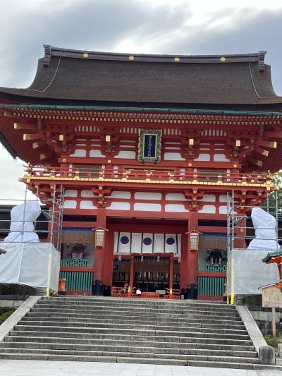 赤い鳥居が素敵