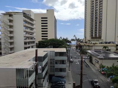 ベランダから海が見えます