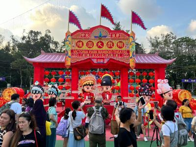 香港中秋節のランタン祭り