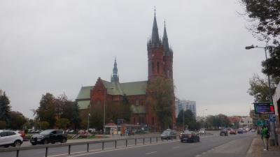 ザリピエ行、ホテル近くのバス停