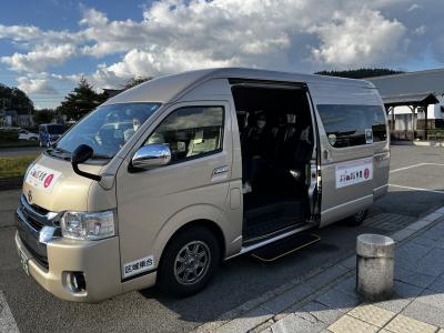 相乗りタクシーが便利です