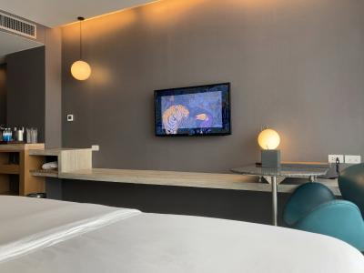 とてもシンプルな客室ですが…