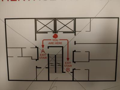 １フロア５室のホテル