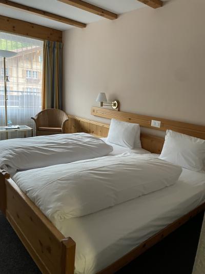 お部屋からは街が見えました