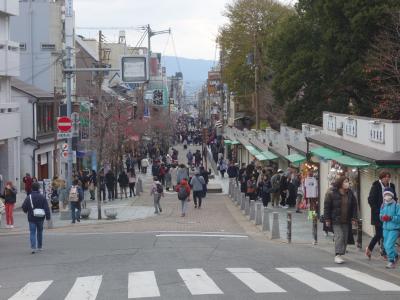 奈良市の背骨とも言うばき通り。一部クルマが通れる。お店がいっぱいでたのしいところ。