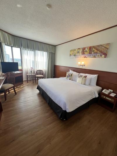 落ち着いた雰囲気。ベッドが最高だった。