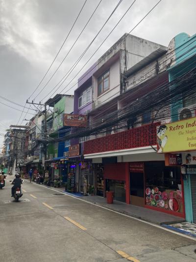 ホテル前の通り