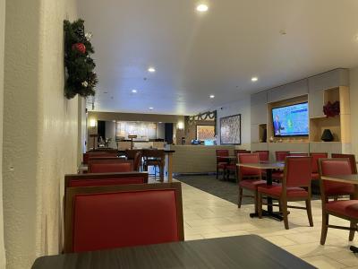 朝5時から提供される朝食の会場