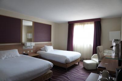 宿泊したツインルームです