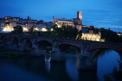 ホテルからの夜景です