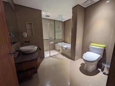 シャワーとバスタブは別々でした