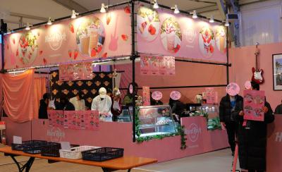 ハードロックカフェ横浜 赤レンガ倉庫「Yokohama Strawberry Festival 2024」に初出店