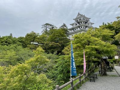 山の上にある城