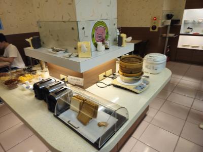 朝食会場は最上階の７階